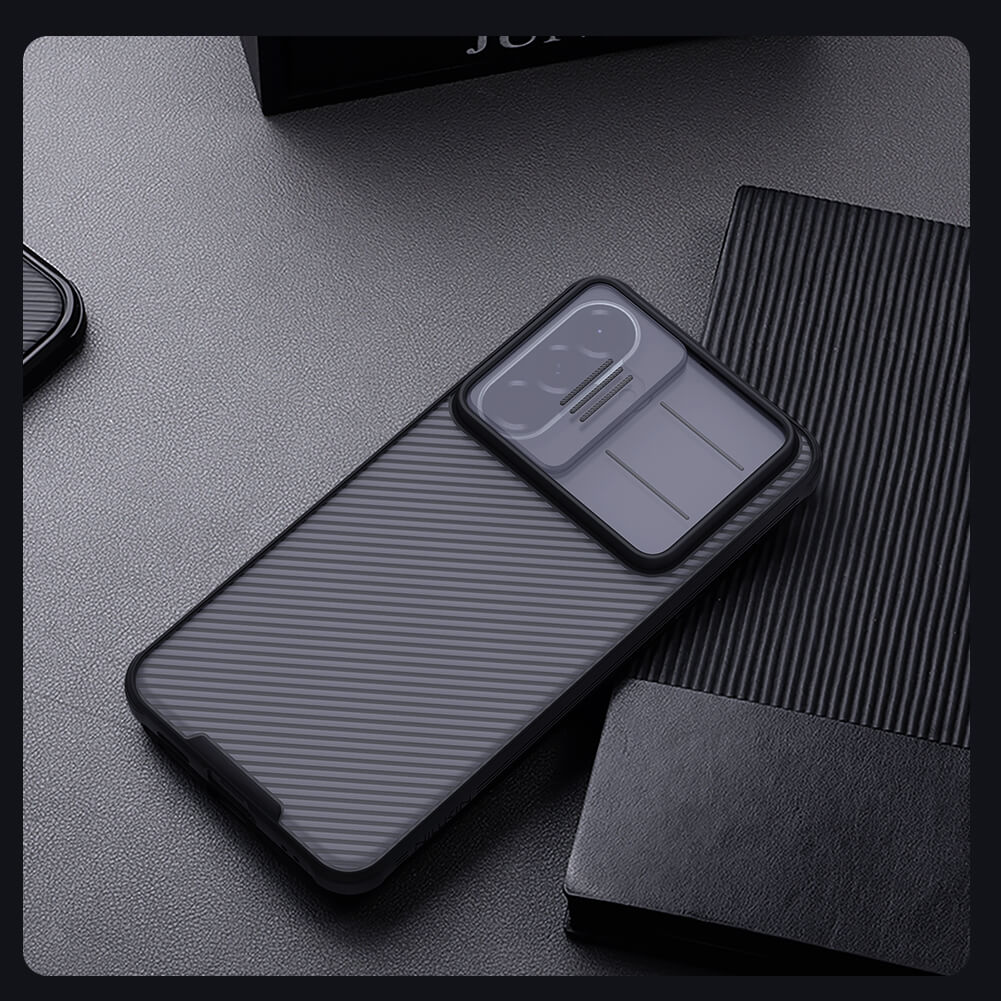 Чехол-крышка NILLKIN для Samsung Galaxy A57 (серия CamShield Pro Clear version)